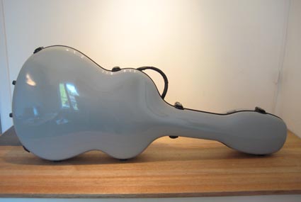 Fibercase voor klassiek gitaar grijs