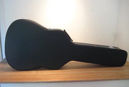Houten gitaarkoffer voor western gitaar kw01